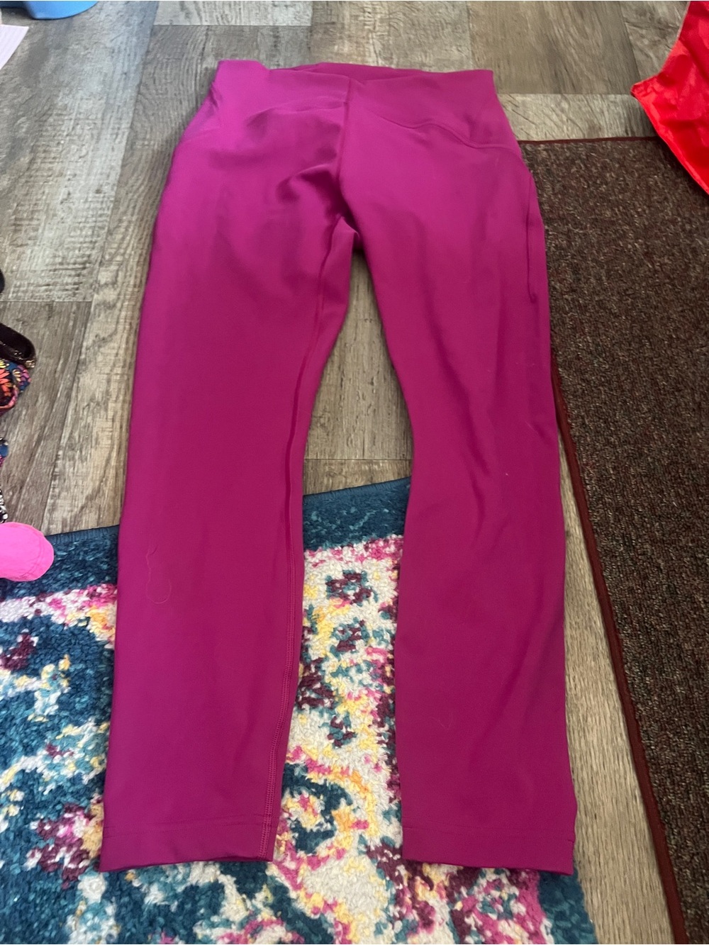 Lululemon hot pink leggings size 8